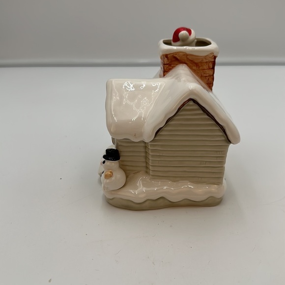 Otagiri Chrismas Music Box House With Spinning Santa Vintage 1979 - Picture 5 of 17